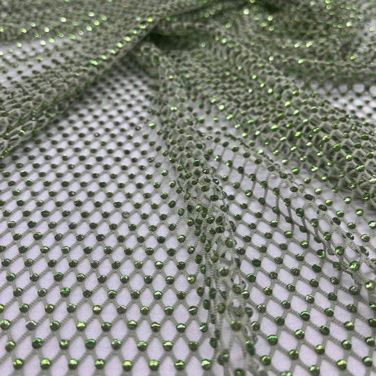 Diamond Fishnet Fabric 4 Way Stretch | Lace USA