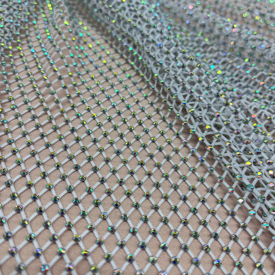 Diamond Fishnet Fabric 4 Way Stretch | Lace USA