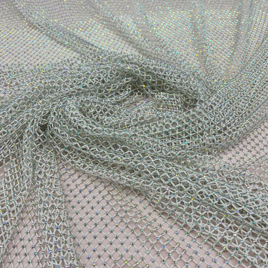 Diamond Fishnet Fabric 4 Way Stretch | Lace USA