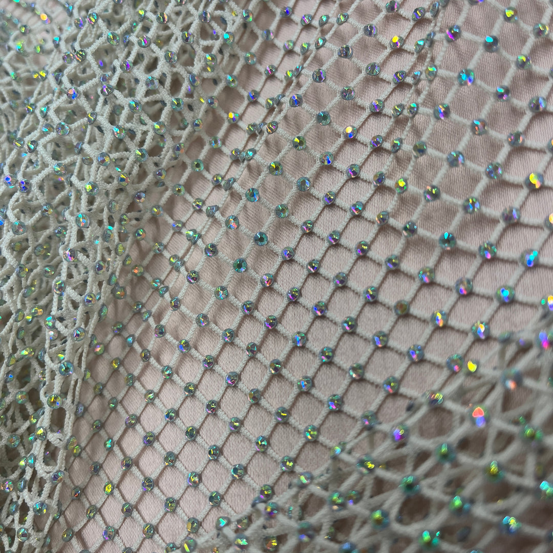 Diamond Fishnet Fabric 4 Way Stretch | Lace USA