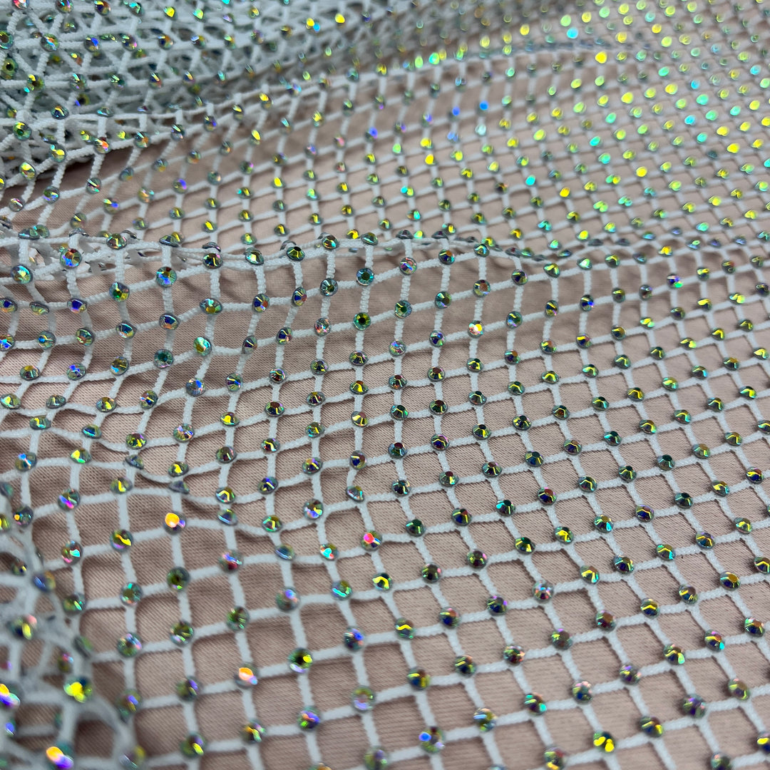 Diamond Fishnet Fabric 4 Way Stretch | Lace USA