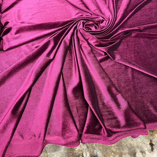 Velvet 4-Way Stretch Velvet Fabric | Lace USA - Velvet
