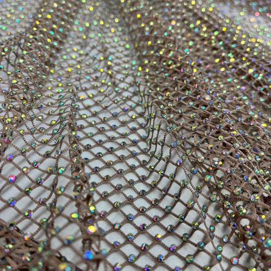 Diamond Fishnet Fabric 4 Way Stretch | Lace USA