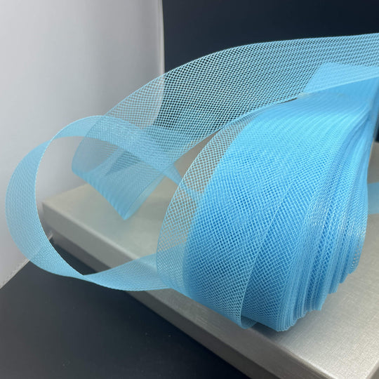 2" Wide Stiff Crinoline Webbing Horsehair Trim Braid | Crinoline Trim for Dress Hems, Millinery & Costume Design  | Lace USA - Horse Hair 2" Wide (Copy)