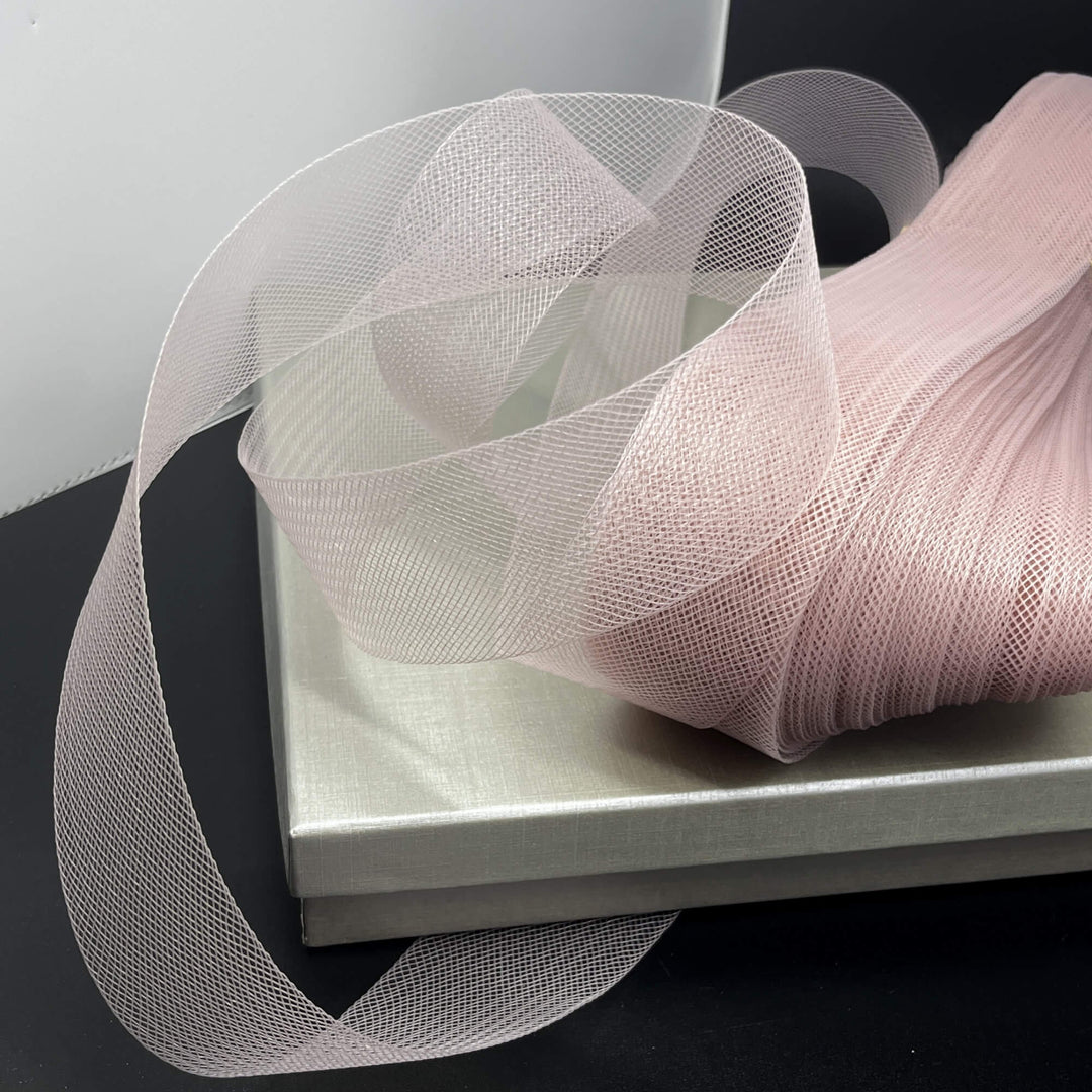 2" Wide Stiff Crinoline Webbing Horsehair Trim Braid | Crinoline Trim for Dress Hems, Millinery & Costume Design  | Lace USA - Horse Hair 2" Wide (Copy)