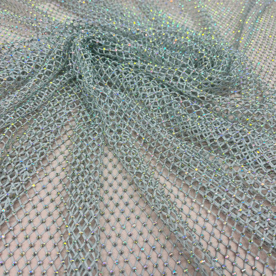 Diamond Fishnet Fabric 4 Way Stretch | Lace USA