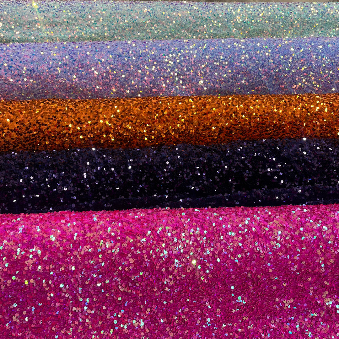 2Way Stretch Velvet Fabric with Sequin | LaceUSA  GD-1782