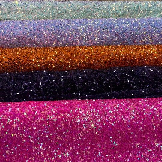 2Way Stretch Velvet Fabric with Sequin | LaceUSA  GD-1782