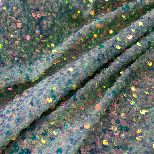 2Way Stretch Velvet Fabric with Sequin | LaceUSA  GD-1782