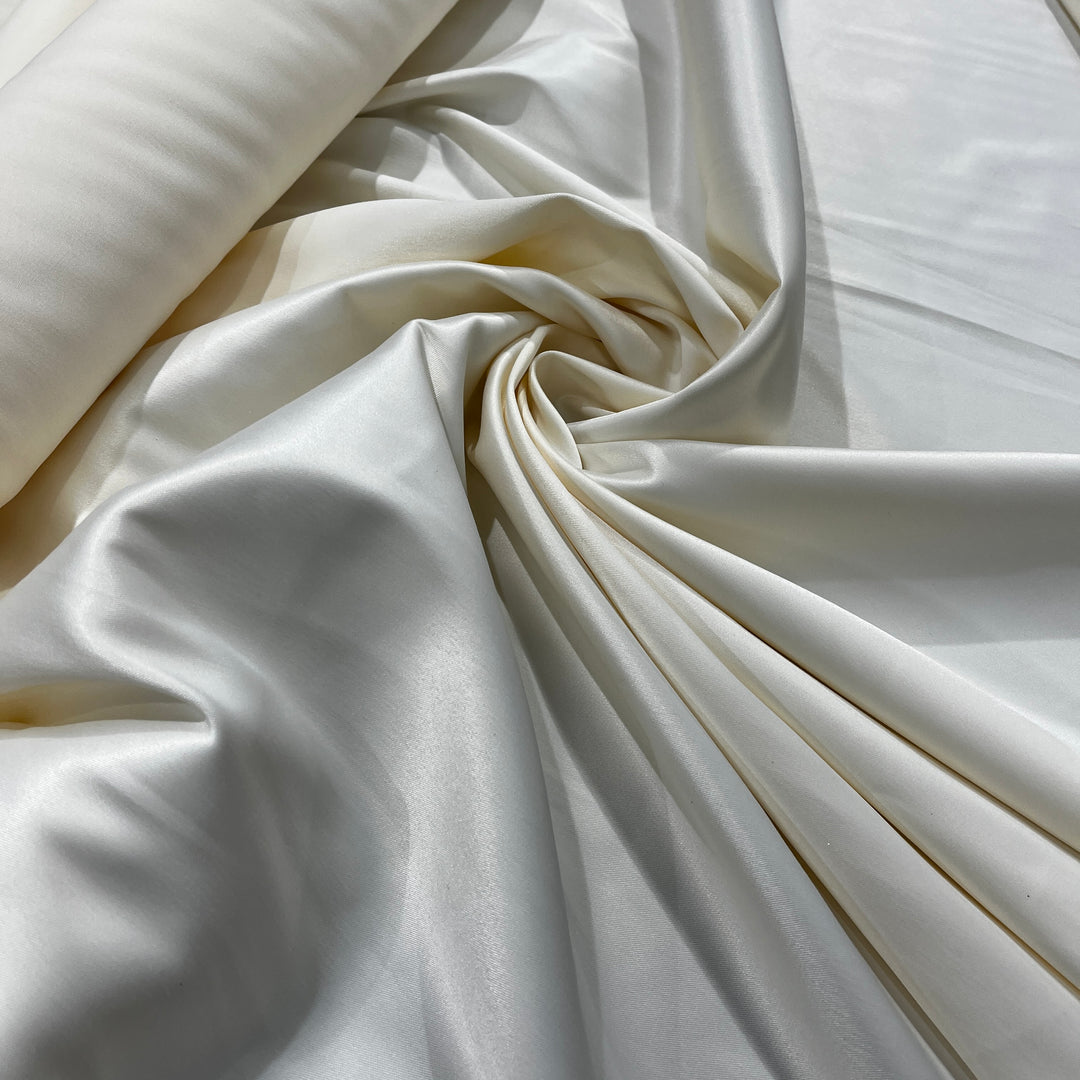 Stretch Dull Peau de Soie Bridal Satin Fabric | Lace USA - Stretch Satin