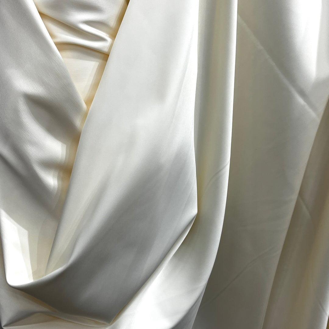 Stretch Dull Peau de Soie Bridal Satin Fabric | Lace USA - Stretch Satin