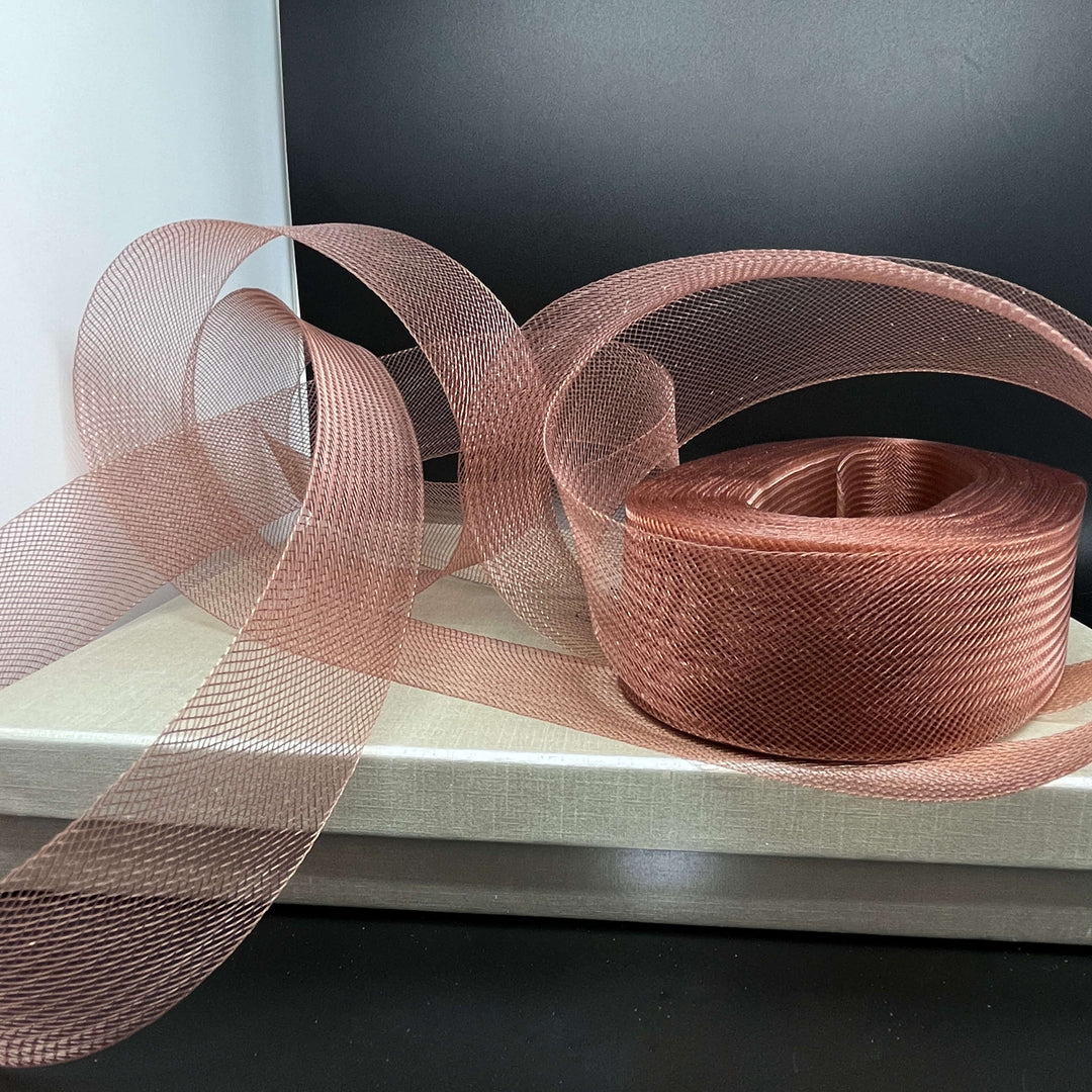 2" Wide Stiff Crinoline Webbing Horsehair Trim Braid | Crinoline Trim for Dress Hems, Millinery & Costume Design  | Lace USA - Horse Hair 2" Wide (Copy)