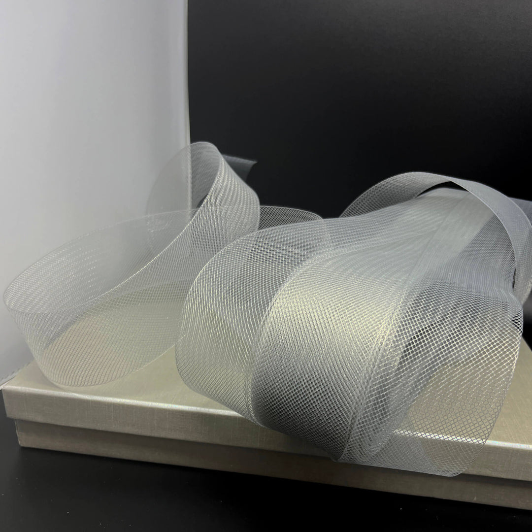 2" Wide Stiff Crinoline Webbing Horsehair Trim Braid | Crinoline Trim for Dress Hems, Millinery & Costume Design  | Lace USA - Horse Hair 2" Wide (Copy)