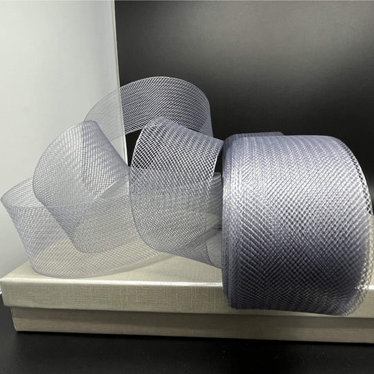 2" Wide Stiff Crinoline Webbing Horsehair Trim Braid | Crinoline Trim for Dress Hems, Millinery & Costume Design  | Lace USA - Horse Hair 2" Wide (Copy)