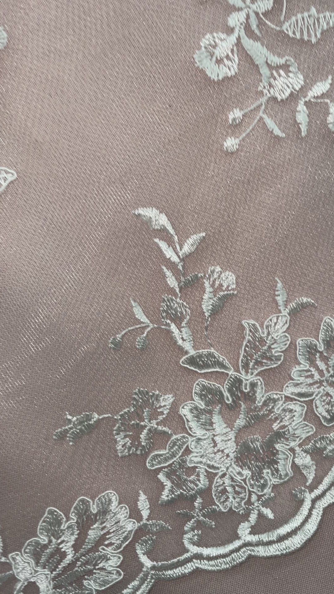 Corded Bridal Lace Fabric Embroidered on 100% Polyester Net Mesh | Lace USA