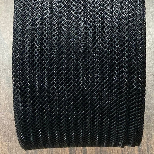 2" Wide Crinoline Webbing Horse hair Trim Braid for Sewing Polyester | Lace USA - Horse Hair 2" Wide Black 