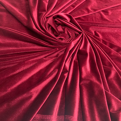 Stretch Velvet Fabric 4 way Stretch Approximately 60". Lace USA